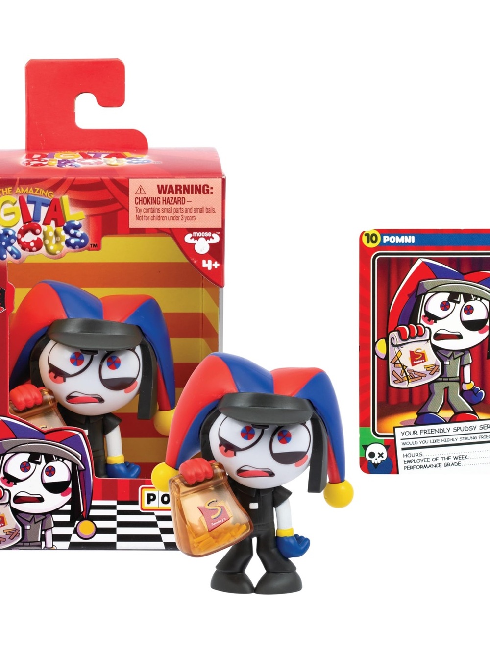Digital circus vinyl figure 4 inch pomni new in box